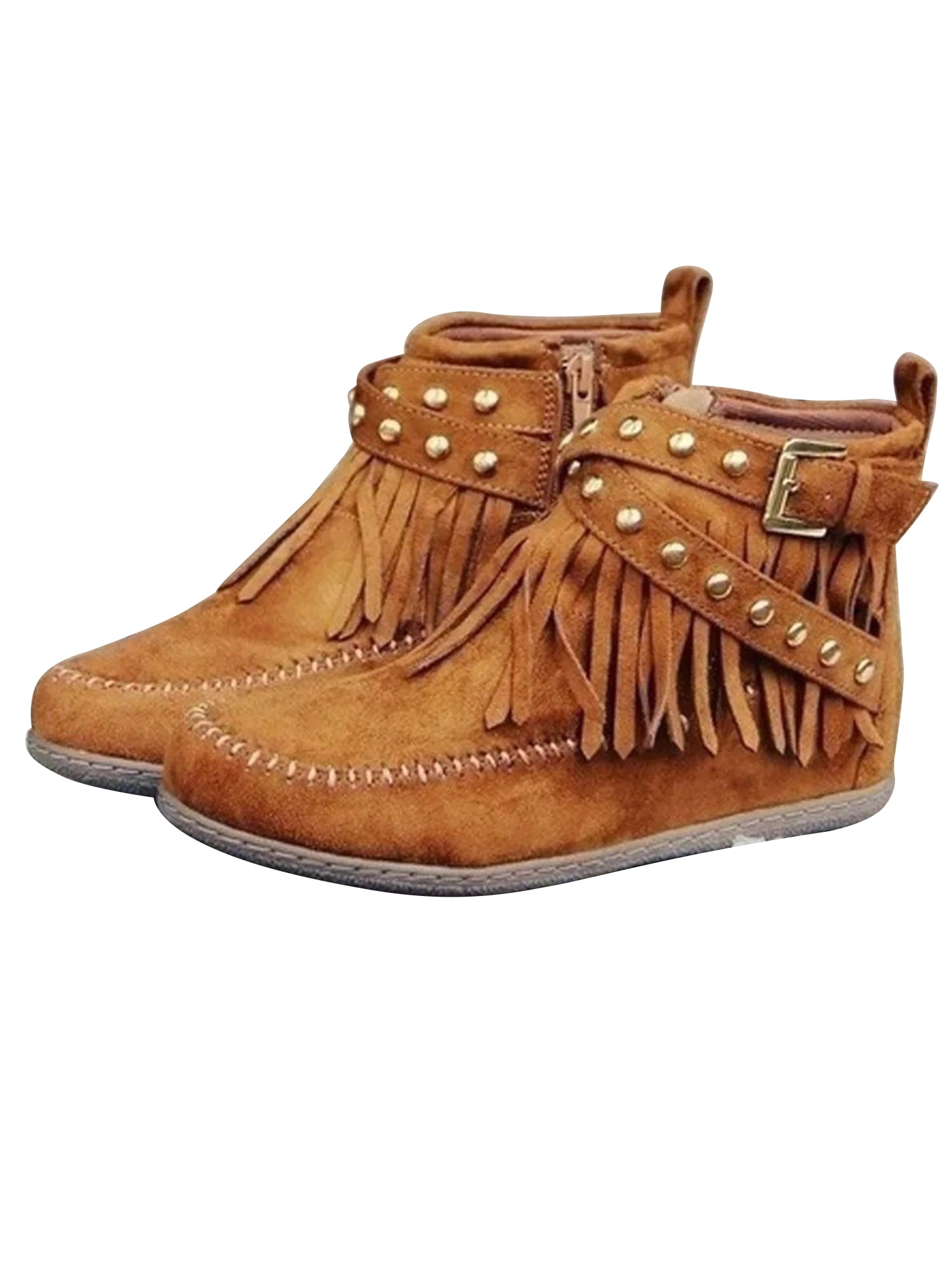 flat soft ankle boots