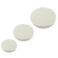 thumbnail image 2 of 51Pcs Clarinet Leather Pads Replacement for Exquisite Wind Instrument,51 x Pads,white, 2 of 3