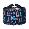 thumbnail image 1 of Foot Soaking Bath Basin Foldable Waterproof Water Storage Bucket Tub Large Capacity Washbasin Portable Feet Camping Soak Dark Blue, 1 of 8