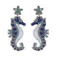 thumbnail image 1 of Pendientes Goteando Aceite Caballito De Mar YONGSHENG Clips De Oreja De Colores, 1 of 3