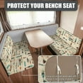 thumbnail image 4 of Pzuqiu Rv Dinette Cushion Covers Ethnic Style Camper Dinette Booth Seat Covers Stretch Cushion Slipcovers for RV Camper Car Bench Seats, 4 of 7