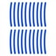 thumbnail image 1 of 2x reflectante Universal de rueda , s de advertencia, antiarañazos de seguridad para llanta , Zulema Etiqueta engomada del borde del neumático de coche, 1 of 8