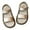 Gold, variant on Wdgfv Girls Summer Sandals Soft Sole Comfortable Beach Shoes for Toddler Kids Casual Flat Open Toe Footwear Black 3-3.5Years