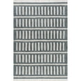 thumbnail image 6 of Rugs USA Merrick Tasseled Cotton and Wool Area Rug, 6' x 9', Merrick Teal, 6 of 8