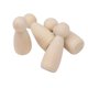 thumbnail image 5 of 20 Piezas de Natural con Cvijas para Mujer, Hombre, Pastel , Soporte de Juguete , 65 Alto Mujer BLESIY Muñeca de clavija de madera natural, 5 of 8