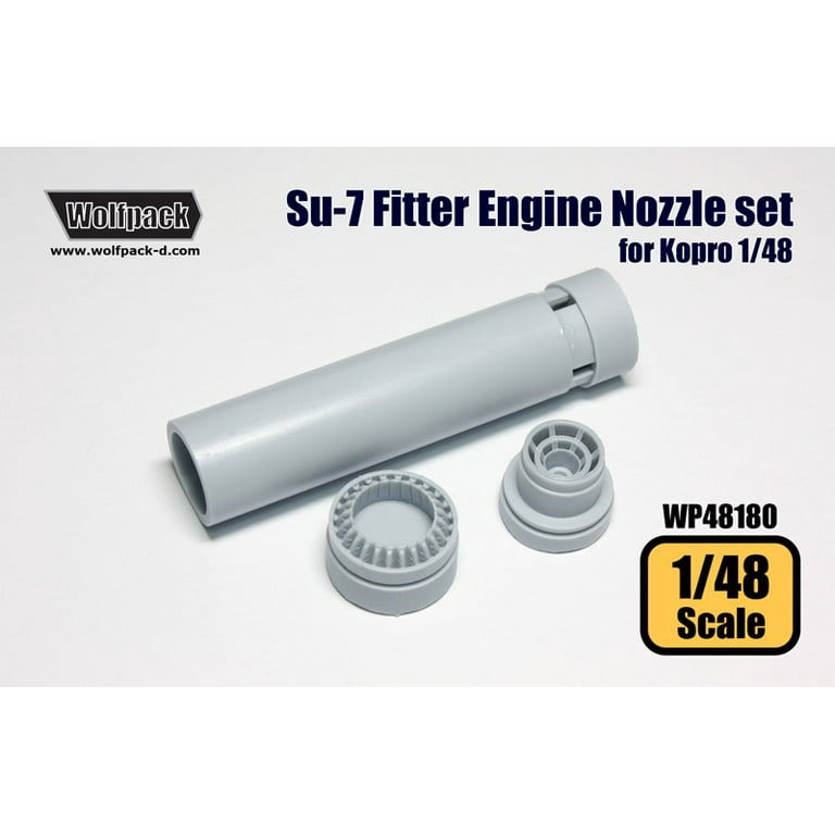 Wolfpack 1/48 Scale Sukhoi Su-7 Fitter Engine Nozzle set for Kopro - WP48180 Wolfpack 1/48 Scale Sukhoi Su-7 Fitter Engine Nozzle set for Kopro - WP48180