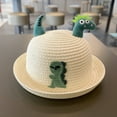 thumbnail image 2 of EnJoCho Children Cartoon Cap Girls Baby Boys Spring Autumn Outdoor Shade 3D Dinosaur Fisherman Hat Cute Casual Outdoor Caps, 2 of 4