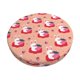 thumbnail image 1 of Balery Bunny And Strawberry Fundas de asiento para taburete de bar redondo de tela de terciopelo ajustables que protegen de arañazos y manchas para sillas de 14 a 17 pulgadas.-14 inch, 1 of 7
