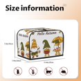 thumbnail image 5 of Fotbe Hello Autumn for Two Slice Toaster Cover, Fingerprint Protector, Super Soft Appliance Cover And Dust Cover,Bread Dust Cover & Fingerprint Protection, 5 of 7