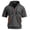 76#Dark Gray, variant on Mens Tactical Short Sleeve Half Zip Hoodie Muscle Fit Pullover Sweatshirt Cargo Arm Pocket Drawstring Hood Zipper Pocket Summer Streetwear Orange 3XL
