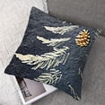 thumbnail image 7 of BANET  Decorative Throw Pillow Cover, Printed Square Cushion Cover, Double-Sided Zipper Closure Patterned Square Pillowcase 18x18in, 7 of 7