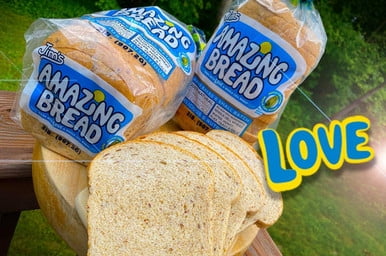 Jim's Amazing Bread - Whole Cell Wheat Bread  - 3 Pack
