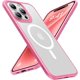 thumbnail image 1 of Mgnaooi Funda magnética para iPhone 15 Pro Max [prueba de caída de grado MIL y compatible con MagSafe] Parte trasera mate translúcida, antiarañazos, a prueba de golpes, funda para teléfono para 15 Pro, 1 of 4
