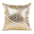 thumbnail image 2 of Vikakiooze Gold Foil Printing Pillow Case Sofa Waist Throw Cushion Cover Home Decor, 2 of 2