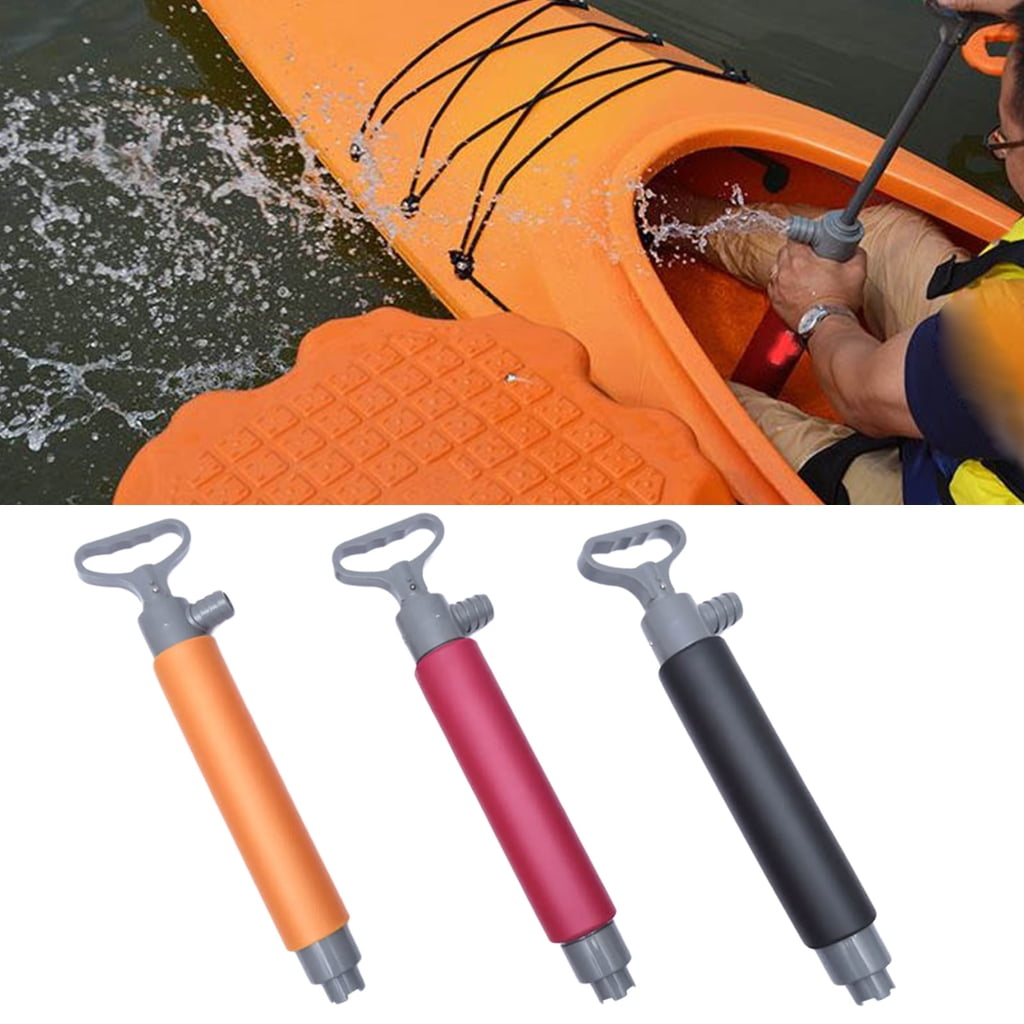 WINDLAND Hand Water Pump Portable Sump Pump, Must Have Emergencies Equipment for Kayaker