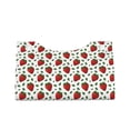 thumbnail image 2 of Naloa Strawberry Print Leather Tissue Box Cover Rectangle | Long Tissue Box Cover | Tissue Box Holder | Tissue Holder for Bathroom, 2 of 9