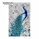 thumbnail image 2 of Pavo real bordado de diamantes de imitación 5D pintura DIY dibujos de diamantes imágenes de punto de cruz decoración de oficina tholdsy JJ12226-01, 2 of 6