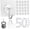 ['Transparent'], variant on Adhesive Wall Hooks Clear 50lb(Max) Heavy Duty Hanging Sticky-10 Pack | Heavy Duty Hooks for Walls Hanging 50 lbs No Damage, Waterproof Sticky Transparent Ceiling Hook for Towel/Kitchen/Outdoor