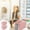Pink, variant on Fridja 2Pcs Plastic Laundry Basket with Handle, Open Storage Bin to Organize Closets, Cabinets, Pantry, Shelving and Countertop Space for Families And Dorms-Can Also Organize Toys, White