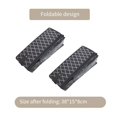 thumbnail image 2 of Organizador de cajones para guardar zapatos debajo de la cama, caja plegable para 12 pares de zapatos, color negro (A), 2 of 3