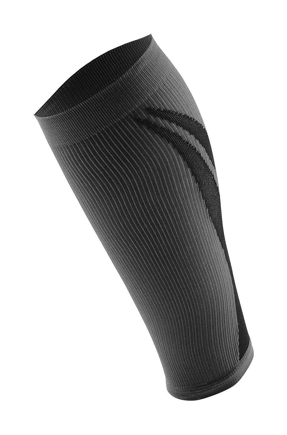 Altra Interval 1.0 Light Compression Calf Sleeve - Charcoal/Black - Small