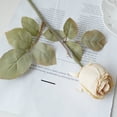 thumbnail image 1 of Fake Rose 1Pc Photo Props Fadeless Delicate 5 Colors Simulation Rose, 1 of 4