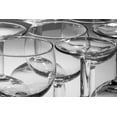 thumbnail image 2 of C. Thomas McNemar 14x11 White Modern Wood Framed Wall Art Titled - Wine Glasses, 2 of 5