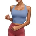 thumbnail image 2 of Kureaily Women's Workout Tank Tops Sleeveless Camisole Casual Summer Sports Tops For Women Breathable Lightweight Stretchy Comfortable Yoga Running Gym Athletic T Shirt Solid Color Tank Tops, 2 of 6