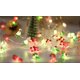 thumbnail image 2 of Cadena de luces en forma de árbol de Navidad, 20 luces LED de hadas de Navidad, luces de cadena de árboles de Navidad de color blanco cálido con pilas para decoración del hogar de la ventana del árbol de Navidad - Campanas oso de fresa Electrónica, 2 of 4