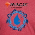 thumbnail image 3 of CafePress - Magic Blue Mana Symbol T Shirt - Mens Tri-blend T-Shirt, 3 of 4