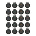 thumbnail image 3 of Interruptor de encendido y apagado SPST NikouMX 20 piezas 12 V redondo accesorios para automóviles y barcos, 3 of 8