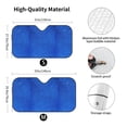 thumbnail image 3 of Bingfone Blue Glitter Car Windshield Sun Shade Protector Keep Your Vehicle Cool Sun Shield Visor Cover Foldable-Small, 3 of 9