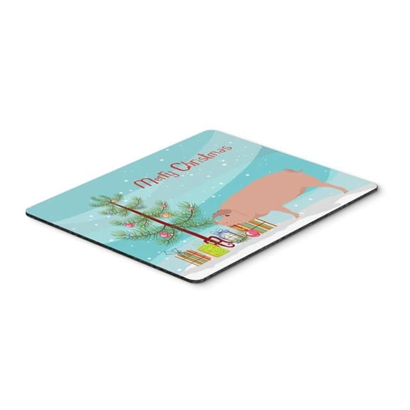 Carolines Treasures  American Landrace Pig Christmas Mouse Pad - Hot Pad or Trivet