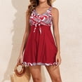 thumbnail image 2 of Delconic Women Swimsuit With Shorts Flowy Two Piece Swimsuits Bathing Swimwear, 2 of 8