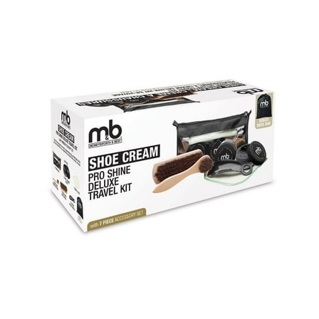 Pro Shine Deluxe Travel Kit  w/shoe cream