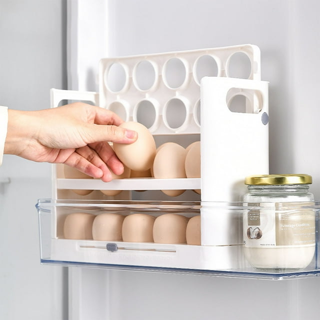 JMYHOAM Kitchen Gadgets Storage Box Refrigerator Side Door Special Reversible Kitchen Fresh-keeping Food Grade Rack Put Box Home and Kitchen on Clearance