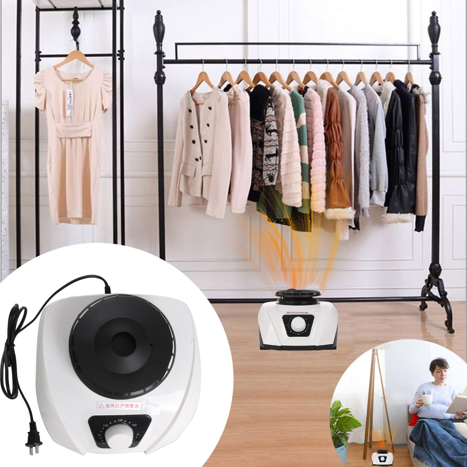 YHDSYY Big Sale! Household Mute Warm Clothes Dryer Baby Clothes Drying Machine Clearance Sales Today Deals Prime