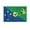 4x6 ft Nylon Flag, variant on AGAS Christmas Island Flag 4x6 inch - 11" Plastic Pole 100% Polyester Stitched Edges Christmas Islander National Mini Flag on a Stick