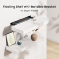 thumbnail image 2 of Juego de 3 estantes flotantes AMADA HOMEFURNISHING, color blanco, 2 of 7