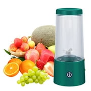 Arealer 350mL Portable Juicer Electric Mixer Cup USB Rechargeable Mini Smoothie Blender Shakes Handheld Fruit Vegetable Machine Milkshake Juicer for Outdoor Travel Office Home Baby Food Used