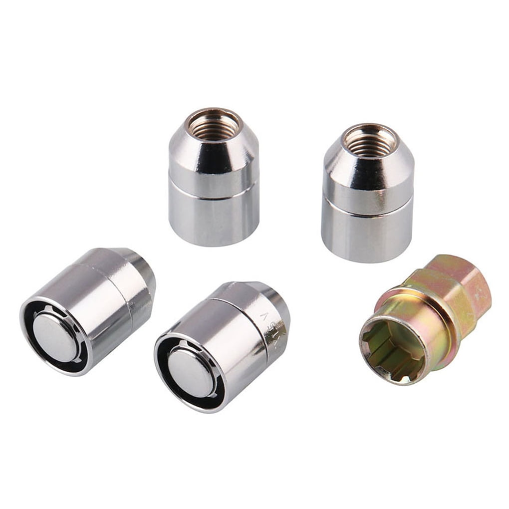 Electronicheart M12*1.5 Type Wheel Lock Lug Nuts Universal 4 Inner