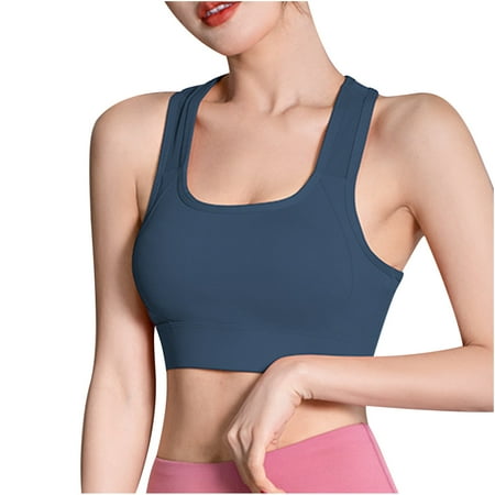 

Zeceouar Sports Bras For Women Women s Sports Underwear Women s Anti-shock Bra Fitness Running Mesh Breathable Europe And The United States Wear Beautiful Back Yoga Vest
