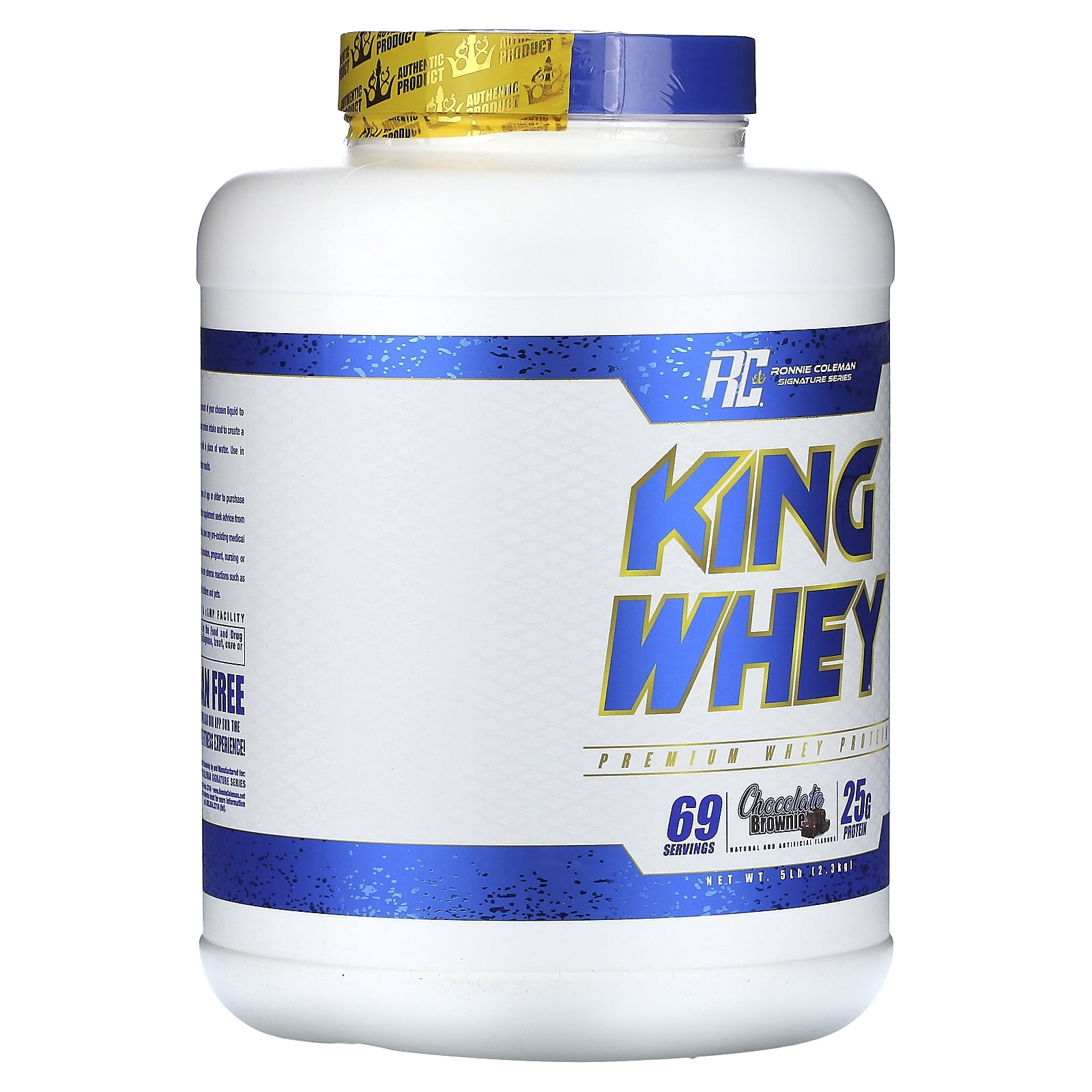 Ronnie Coleman Signature Series King Whey Chocolate Brownie 5 lbs