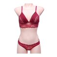 thumbnail image 1 of Coordinado Secret Treasures Talla CH Encaje Vino, 1 of 3