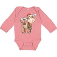 thumbnail image 3 of Inktastic Christmas Molly Moose Boys or Girls Long Sleeve Baby Bodysuit, 3 of 5