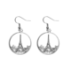 thumbnail image 1 of Plaza Francia Paris Torre Eiffel Pendientes pendientes de plata colgantes joyas señora Unbranded M, 1 of 3
