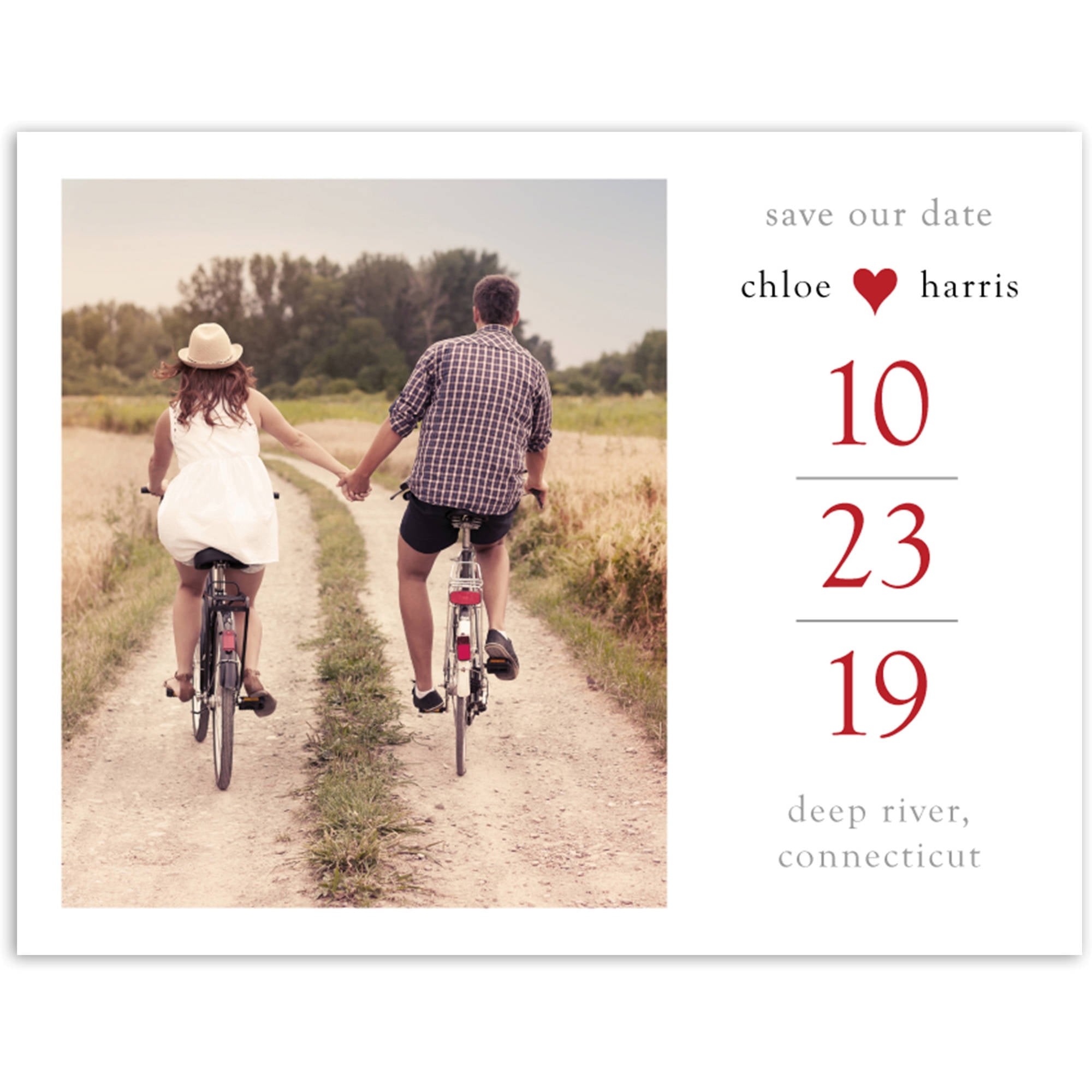 Future And Forever Wedding Save The Date Postcard Walmart Com Walmart Com