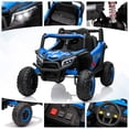thumbnail image 3 of 4WD Kids Ride On UTV with Remote Control, Spring Suspension Off Road Electric Truck for 3-8 Years Outdoor Play, 3 of 7