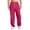 Hot Pink_01CC^918, variant on S-5xl Sweatpants Men Winter Fleece Lined Active Joggers Sweatpants Drawstring Pockets Casual Running Workout Joggers Sweatpants Hot Pink 4XL