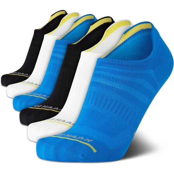 ZERØGRAND® COLE HAAN MICROFIBER PERFORMANCE COMPERSSION LOW CUT SOCKS (3 Pairs)  L/XL